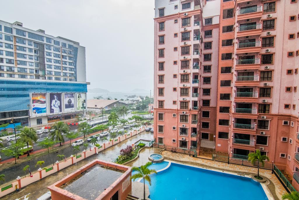 Mts @ Marina Court Resort Condo Kota Kinabalu Habitación foto